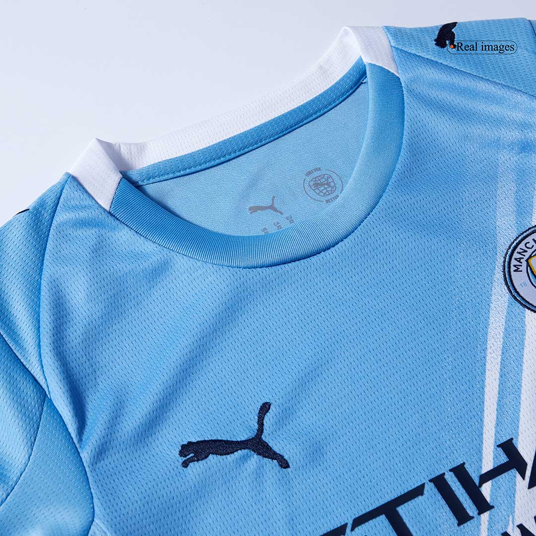 Kit Completo Bambino Manchester City Casa 2025/26 - 3 Pezzi