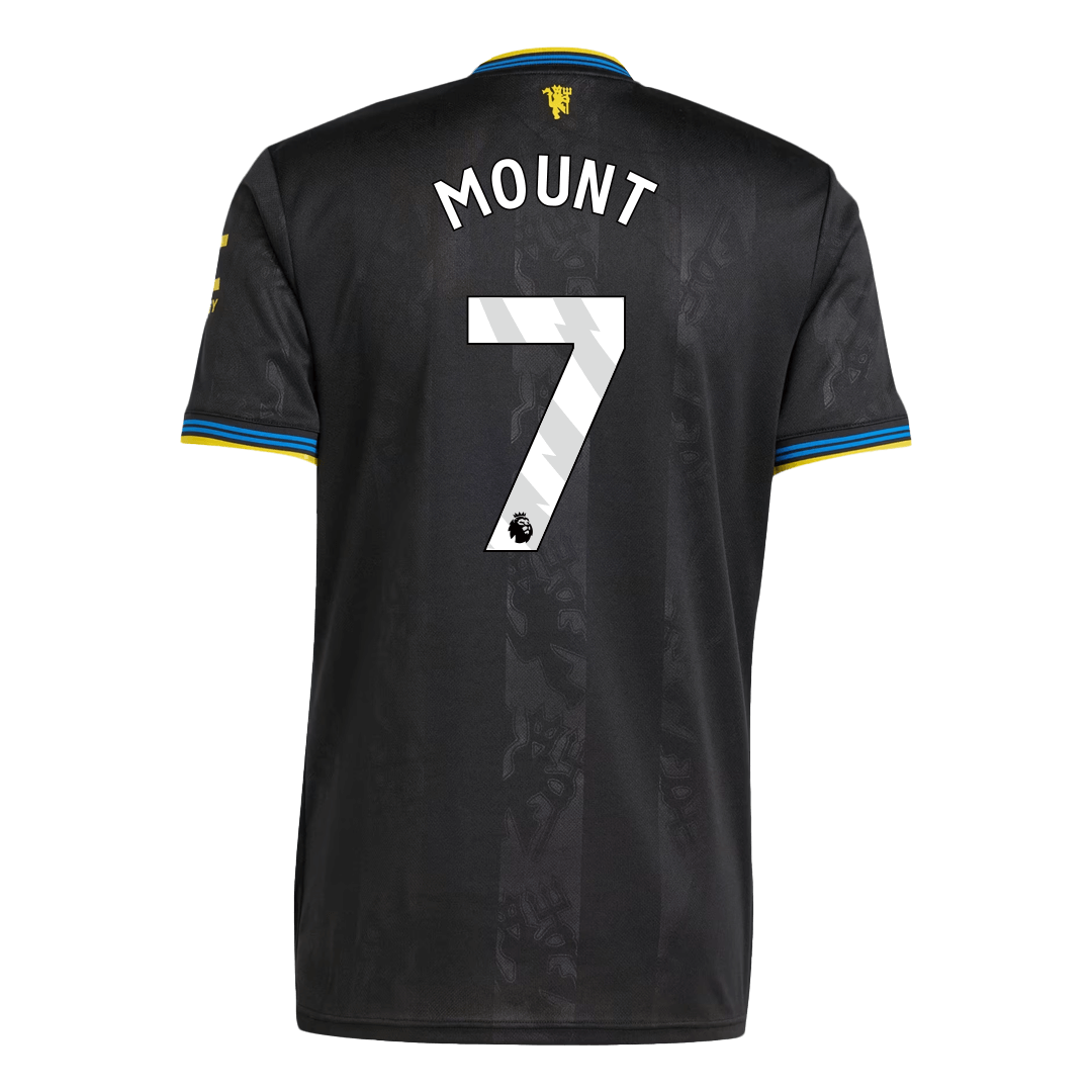 Maglia Replica Manchester United Terza MOUNT #7 Uomo 2025/26