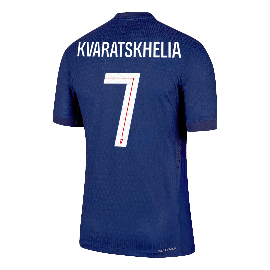 Maglia Gara PSG Casa KVARATSKHELIA #7 Uomo 2025/26