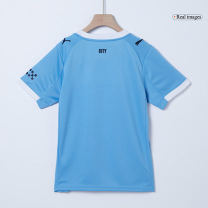 Kit Completo Bambino Manchester City Casa 2025/26 - 3 Pezzi