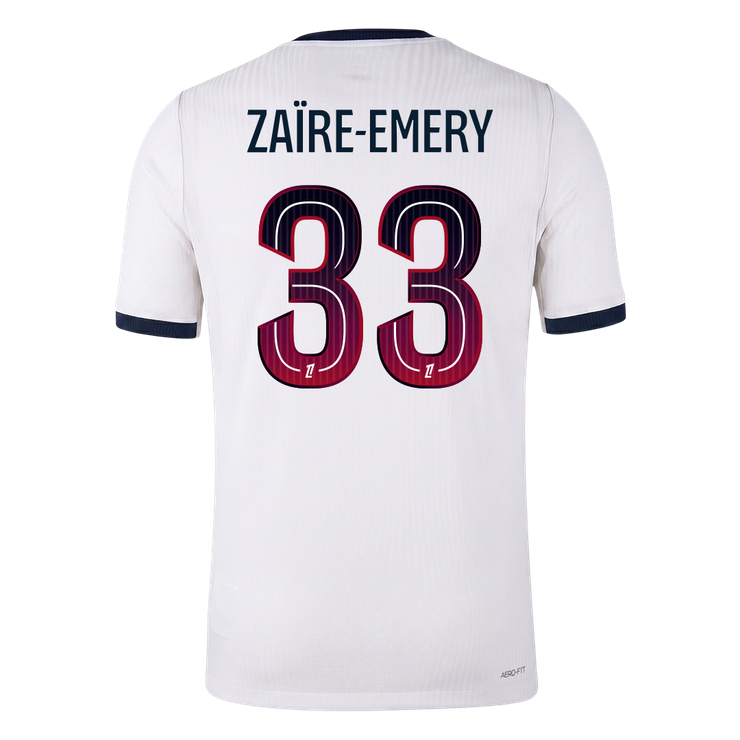 Maglia Gara PSG Trasferta ZAÏRE-EMERY #33 Uomo 2026/27