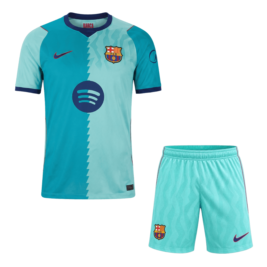 Completo Base Barcelona Terza Uomo 2026/27 - 2 Pezzi