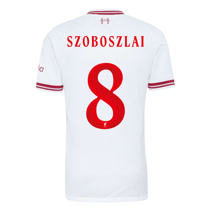Maglia Gara Liverpool Trasferta SZOBOSZLAI #8 Uomo 2026/27 - UCL