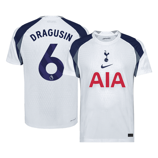 Maglia Gara Tottenham Hotspur Casa DRAGUSIN #6 Uomo 2025/26