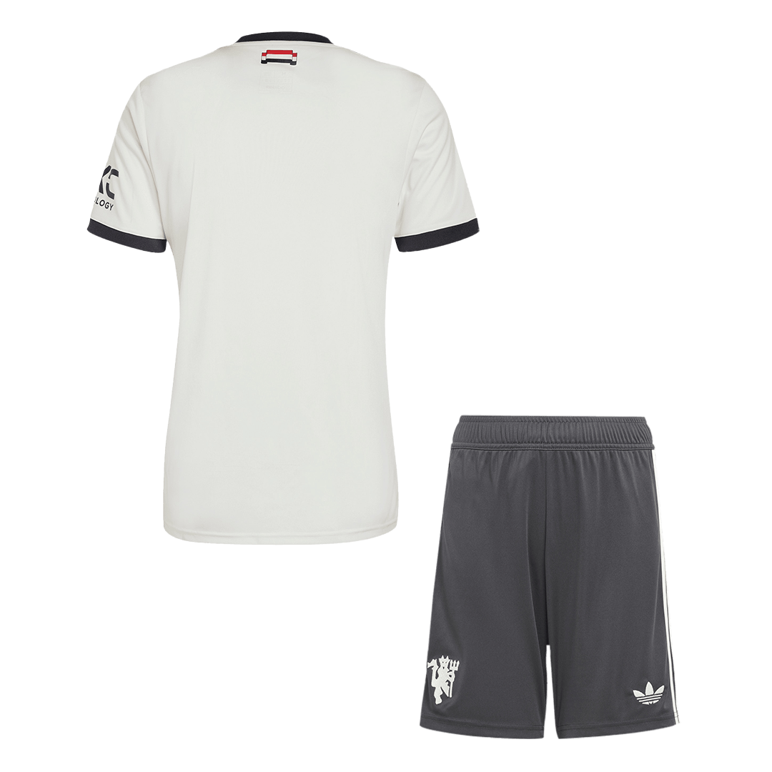 Completo Base Manchester United Terza Uomo 2024/25 - 2 Pezzi