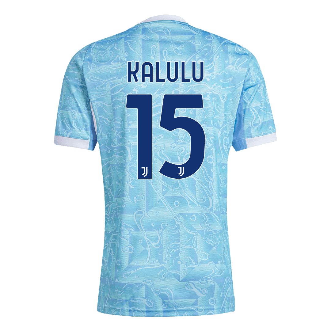 Maglia Replica Juventus Trasferta KALULU #15 Uomo 2025/26