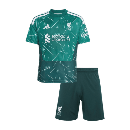 Base Kit Bambino da Portiere Liverpool 2026/27 - 2 Pezzi