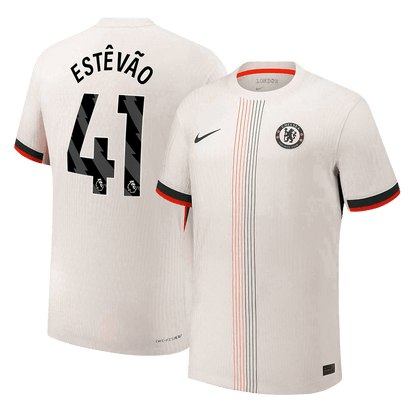 Maglia Gara Chelsea Trasferta ESTÊVÃO #41 Uomo 2025/26