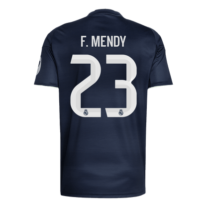 Maglia Replica Real Madrid Trasferta F.MENDY #23 Uomo 2025/26