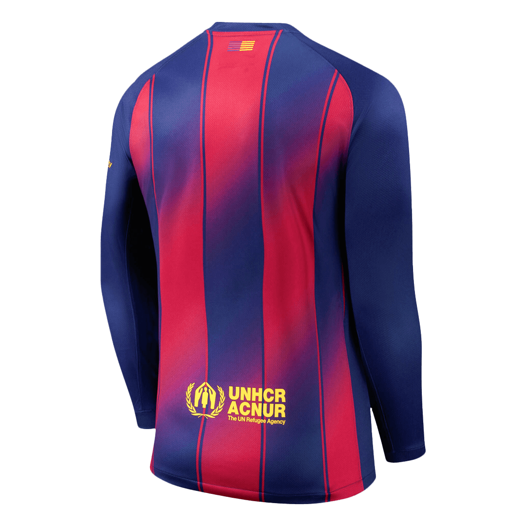 Maglia Replica Barcelona Casa Uomo 2025/26 - Manica Lunga