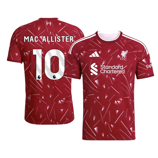 Maglia Replica Liverpool Casa MAC ALLISTER #10 Uomo 2026/27