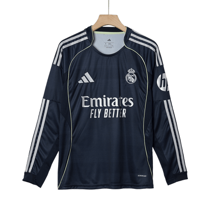 Maglia Replica Real Madrid Trasferta Uomo 2025/26 - Manica Lunga