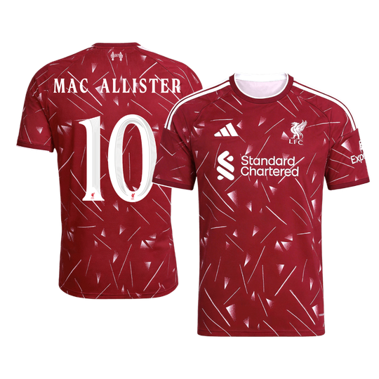 Maglia Replica Liverpool Casa MAC ALLISTER #10 Uomo 2026/27 - UCL