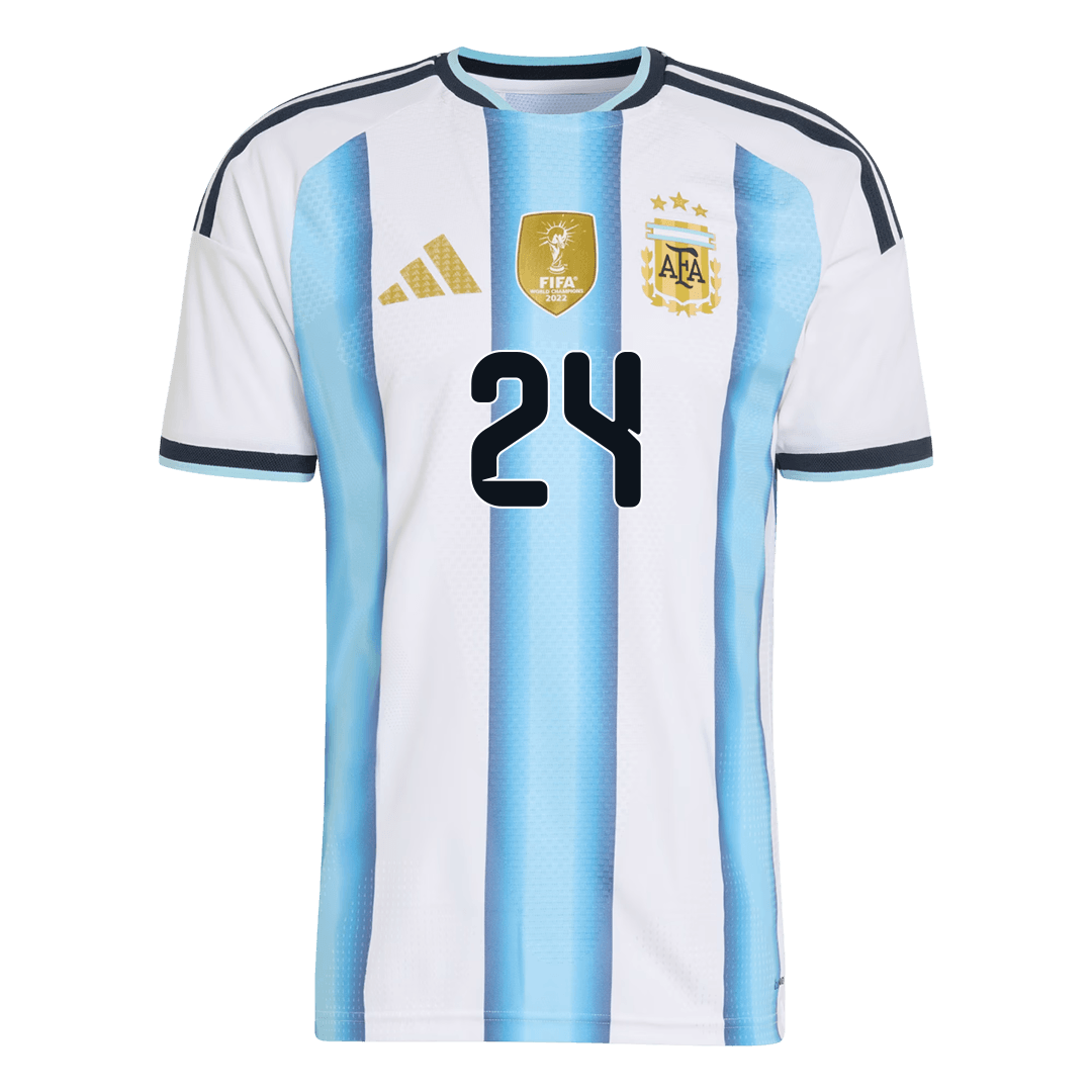 Maglia Gara Argentina Casa E. FERNÁNDEZ #24 Uomo Mondiali 2026