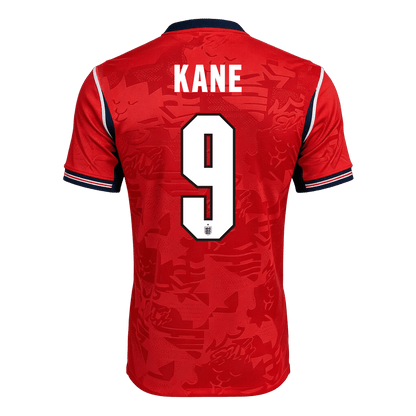 Maglia Replica Inghilterra Trasferta KANE #9 Uomo Mondiali 2026