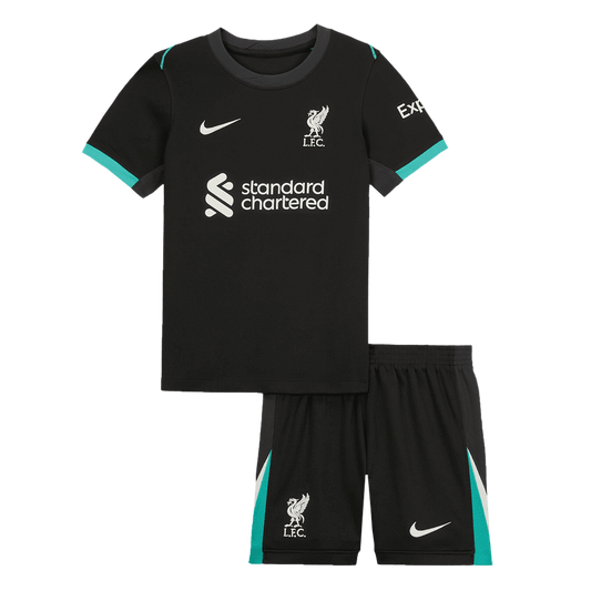 Completo Bambino Liverpool Trasferta 2024/25 - 2 Pezzi