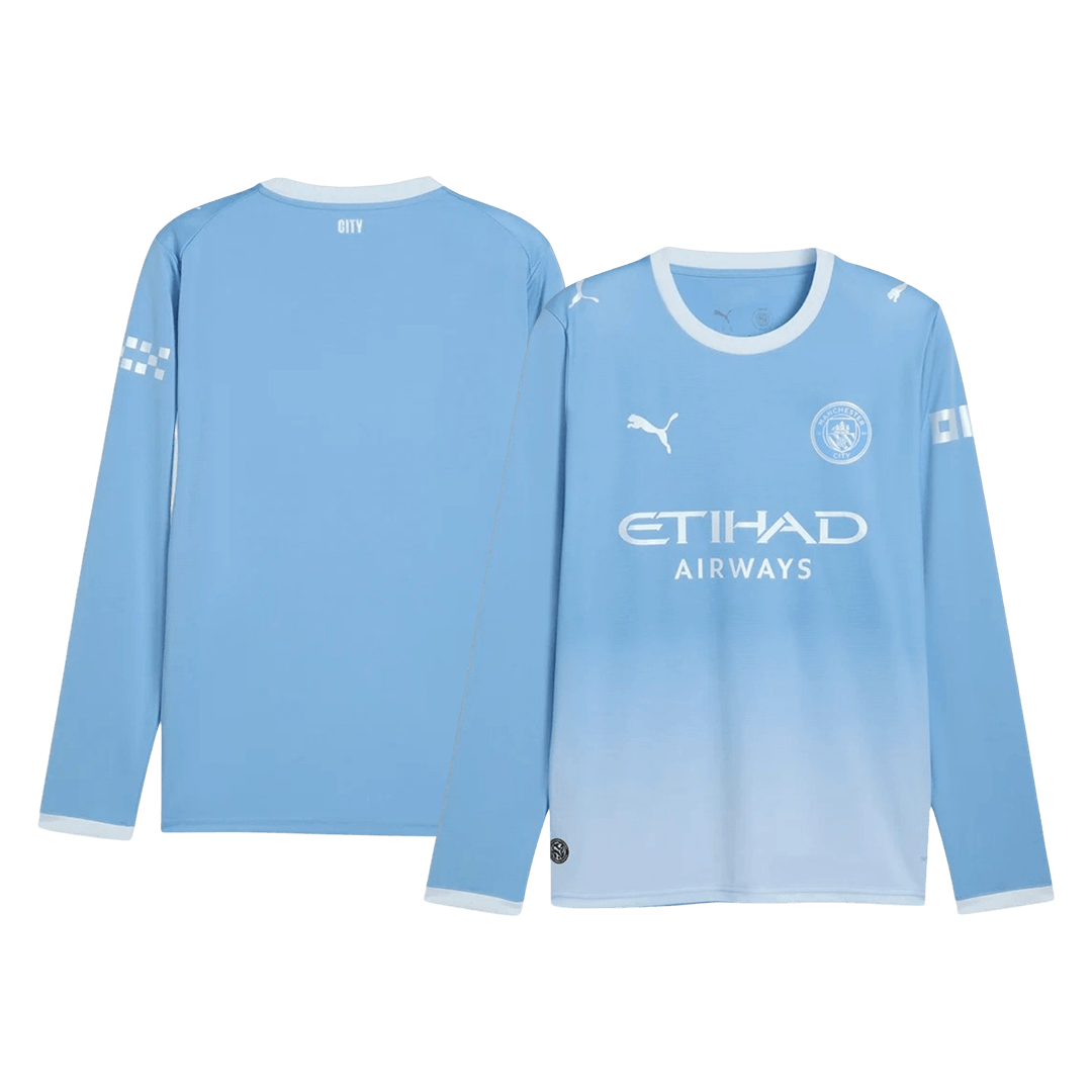 Maglia Gara Manchester City Uomo Casa Uomo 2026/27 - Manica Lunga