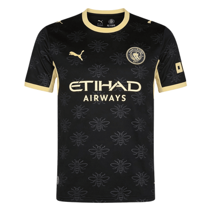 Maglia Replica Manchester City Trasferta DOKU #11 Uomo 2026/27