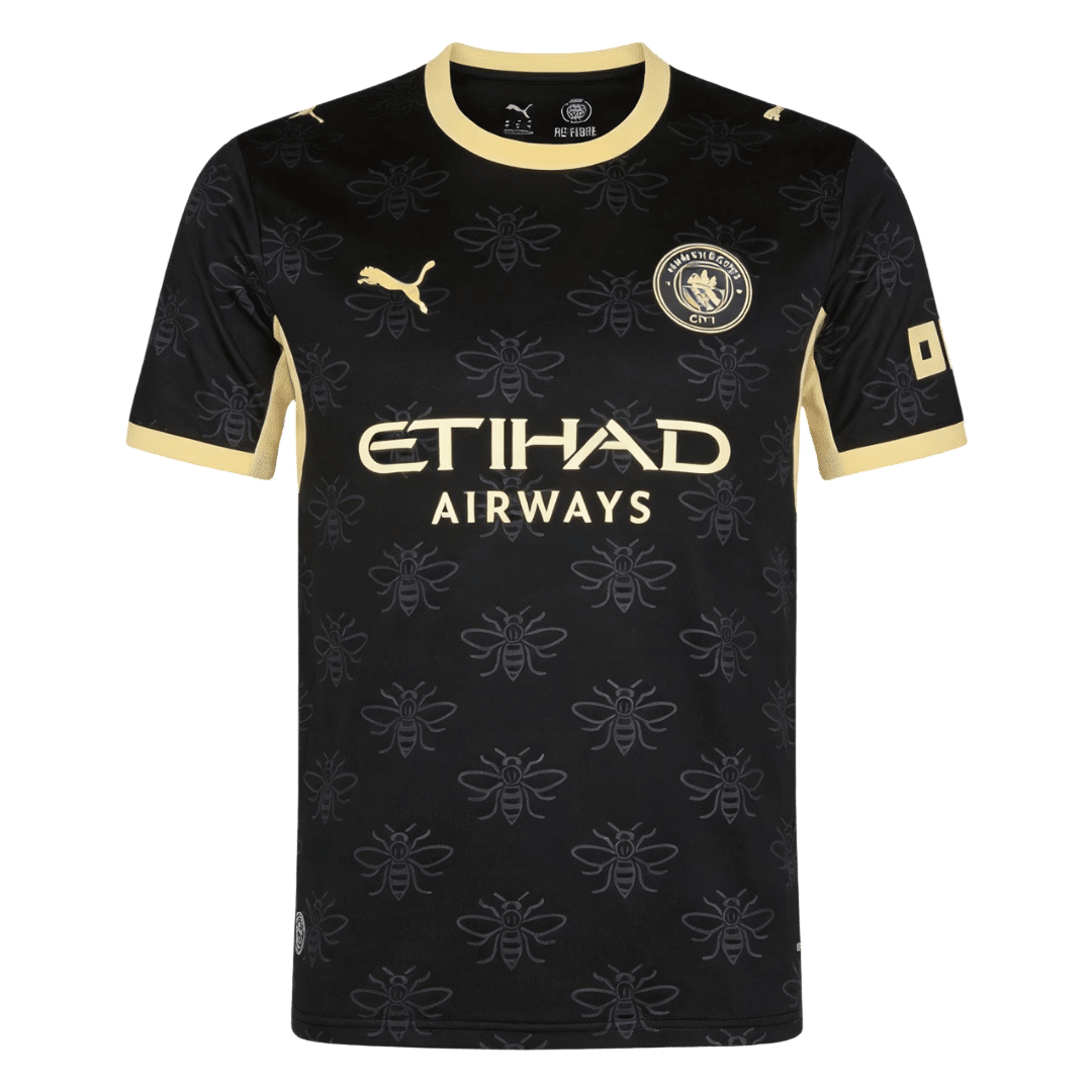 Maglia Replica Manchester City Trasferta DOKU #11 Uomo 2026/27 - UCL