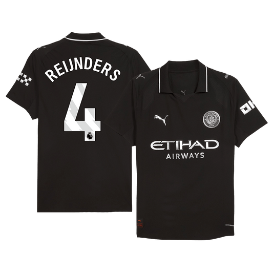 Maglia Gara Manchester City Trasferta REIJNDERS #4 Uomo 2025/26
