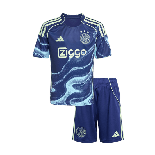 Completo Bambino Ajax Trasferta 2025/26 - 2 Pezzi