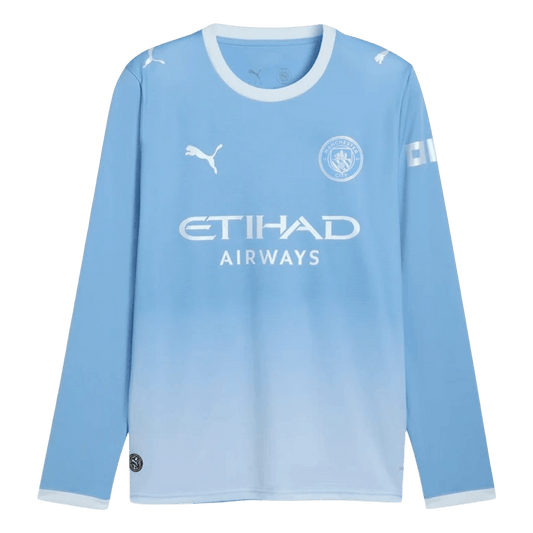 Maglia Gara Manchester City Uomo Casa Uomo 2026/27 - Manica Lunga