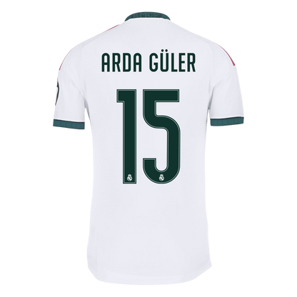 Maglia Gara Real Madrid Casa ARDA GÜLER #15 Uomo 2026/27