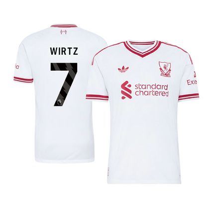 Maglia Gara Liverpool Trasferta WIRTZ #7 Uomo 2026/27