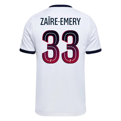 Maglia Replica PSG Trasferta ZAÏRE-EMERY #33 Uomo 2026/27