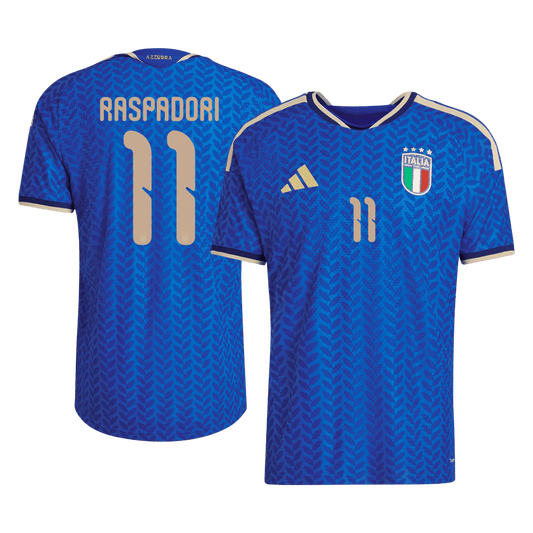 Maglia Gara Italia Casa RASPADORI #11 Uomo 2026