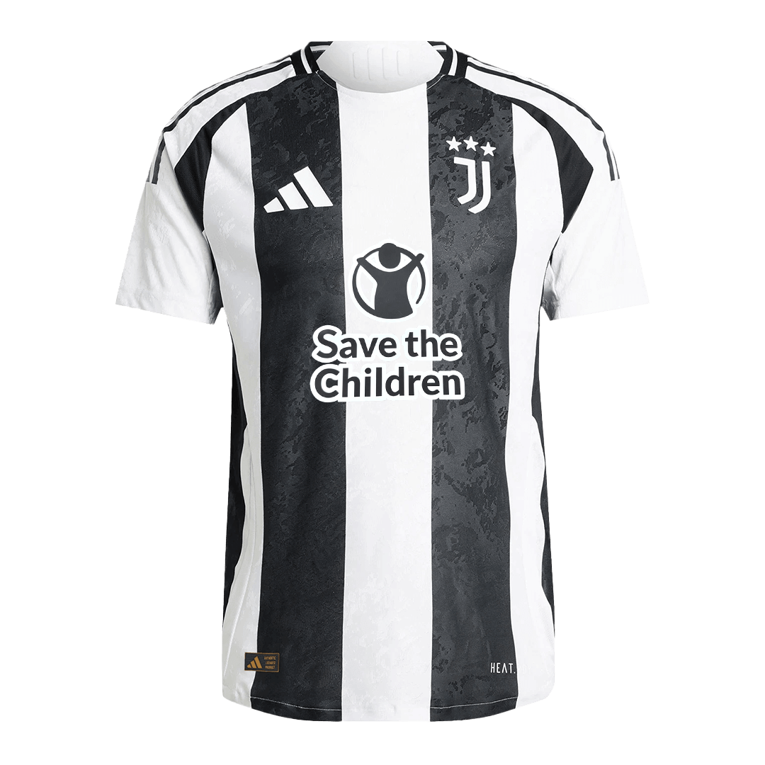 Maglia Gara Juventus Casa Uomo 2024/25 con Save the Children