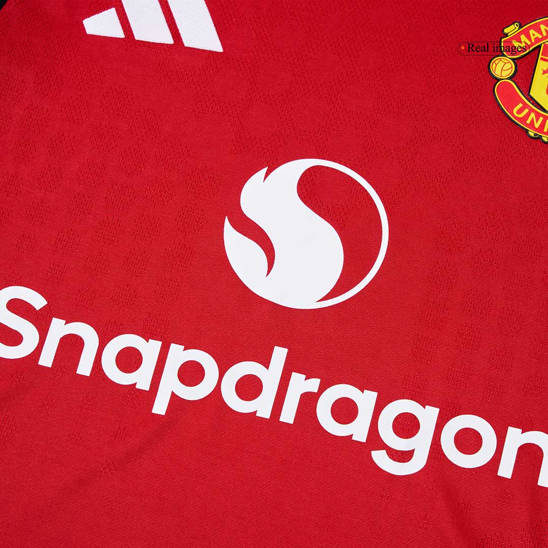 Maglia Gara Manchester United Casa ŠEŠKO #30 Uomo 2025/26