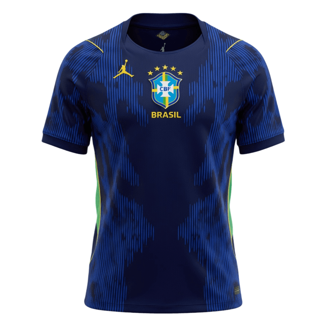 Completo Base Brasile Trasferta Uomo Mondiali 2026 - 2 Pezzi
