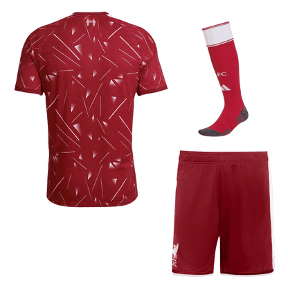 Kit Completo Liverpool Casa Uomo 2026/27 - 3 Pezzi