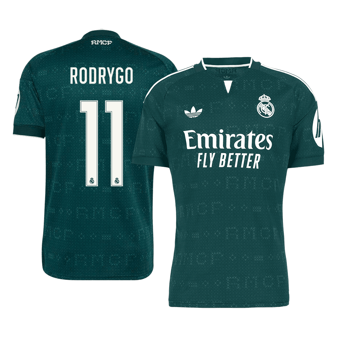 Maglia Replica Real Madrid Trasferta RODRYGO #11 Uomo 2026/27