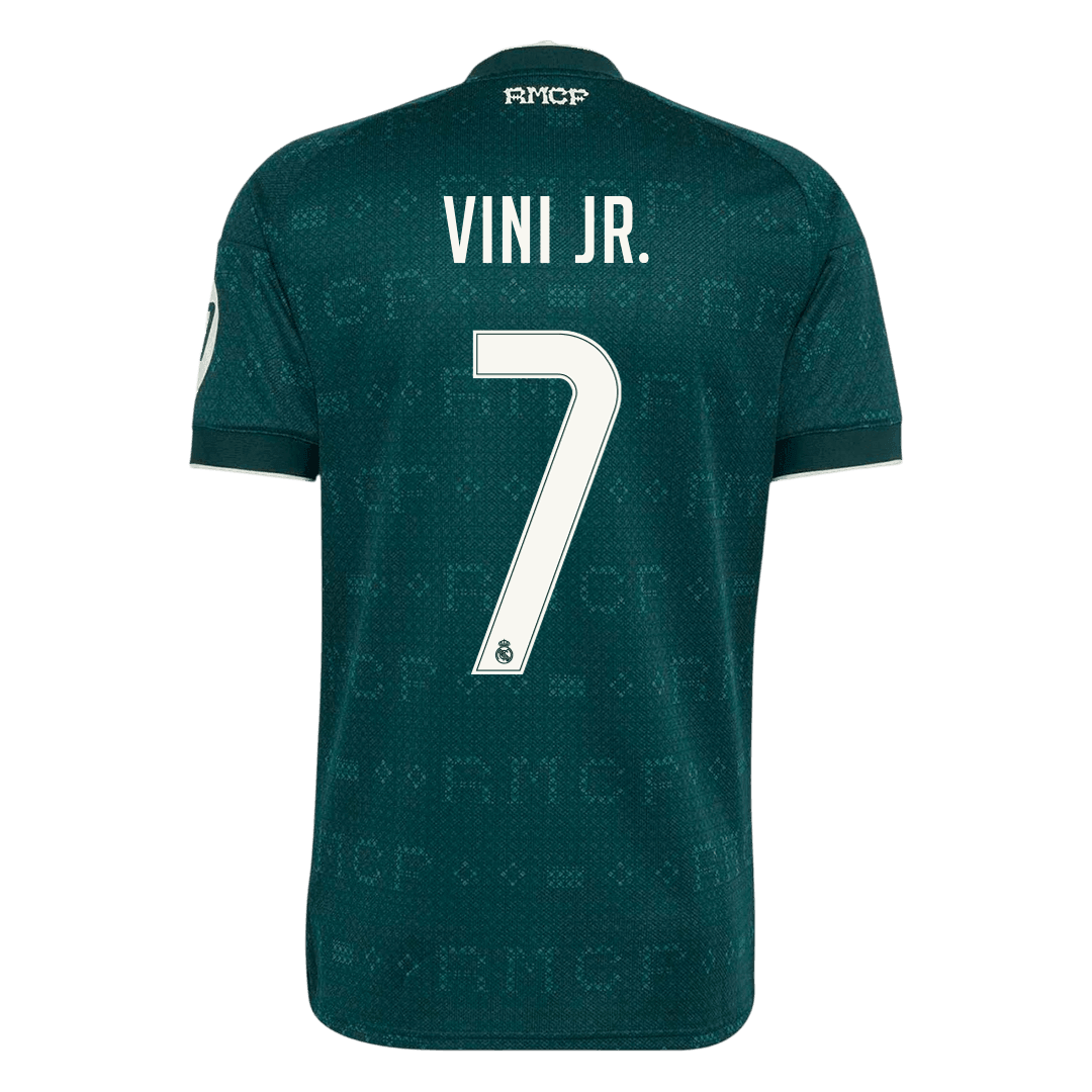 Maglia Replica Real Madrid Trasferta VINI JR. #7 Uomo 2026/27
