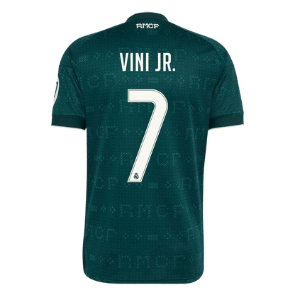 Maglia Replica Real Madrid Trasferta VINI JR. #7 Uomo 2026/27