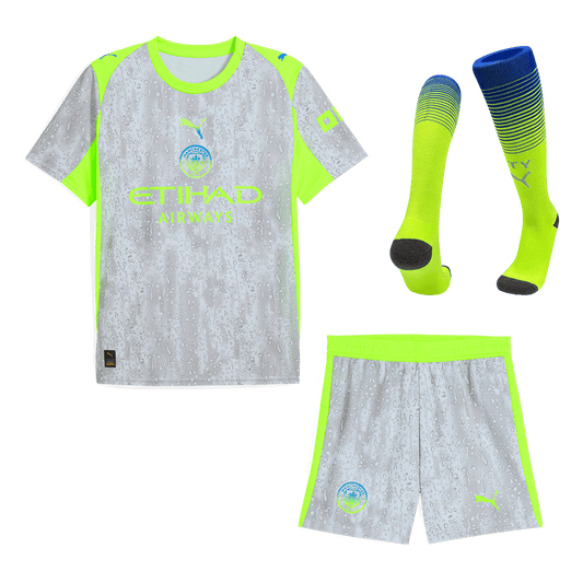 Kit Completo Manchester City Terza Uomo 2025/26 - 3 Pezzi