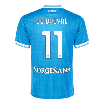 Maglia Replica Napoli Casa DE BRUYNE #11 Uomo 2025/26