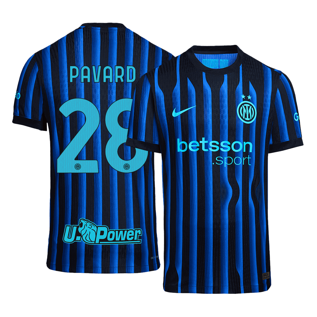 Maglia Gara Inter Milan Casa PAVARD #28 Uomo 2025/26