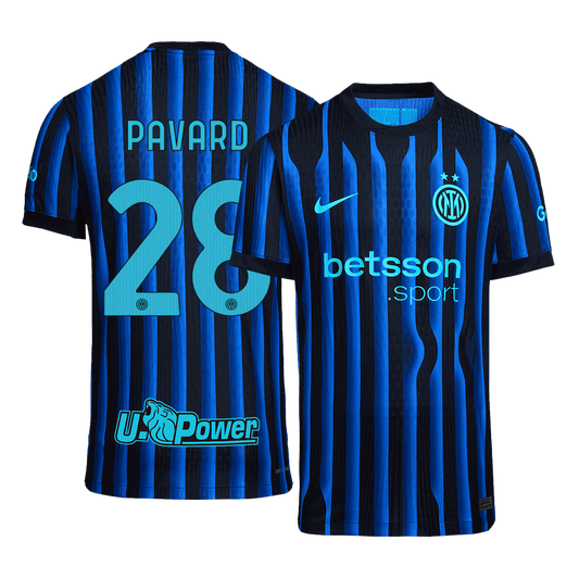 Maglia Gara Inter Milan Casa PAVARD #28 Uomo 2025/26