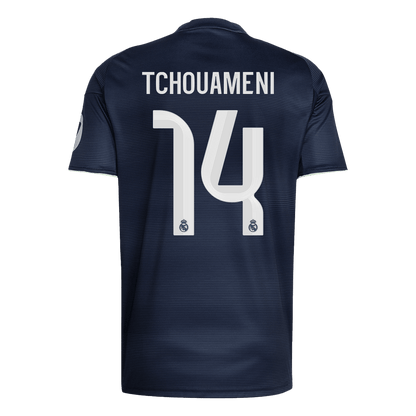 Maglia Replica Real Madrid Trasferta TCHOUAMENI #14 Uomo 2025/26