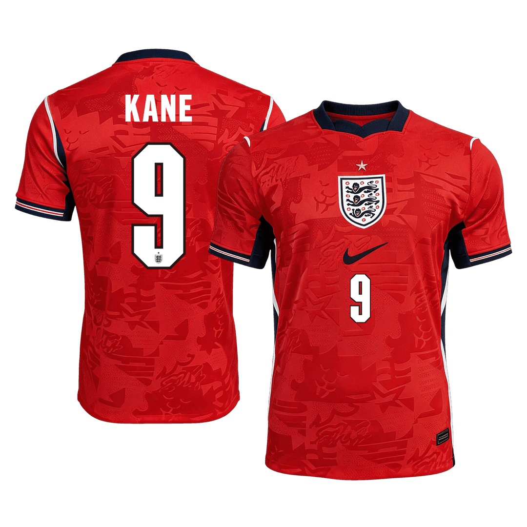 Maglia Gara Inghilterra Trasferta KANE #9 Uomo Mondiali 2026