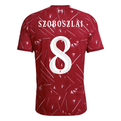 Maglia Replica Liverpool Casa SZOBOSZLAI #8 Uomo 2026/27 - UCL