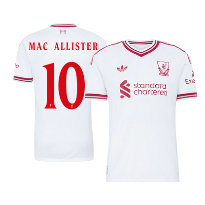 Maglia Gara Liverpool Trasferta MAC ALLISTER #10 Uomo 2026/27 - UCL