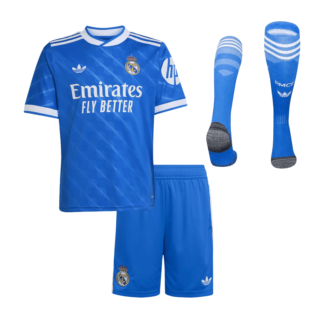 Completo Bambino Real Madrid Terza 2025/26 - 3 Pezzi