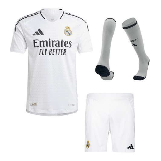 Kit Completo Gara Real Madrid Casa Uomo 2024/25 - 3 Pezzi