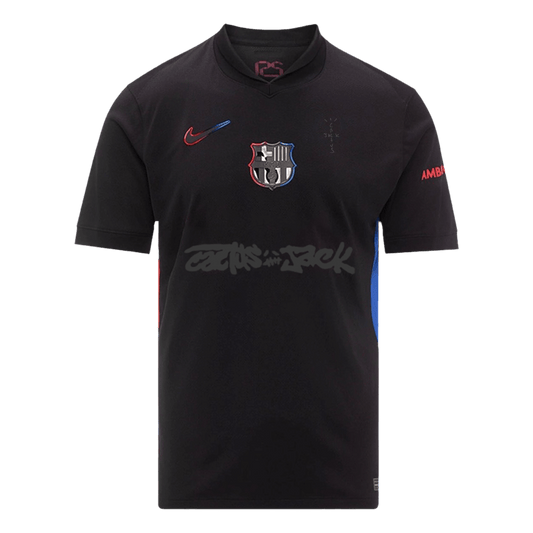 Maglia Replica Barcelona X Travis Scott Trasferta Uomo 2024/25