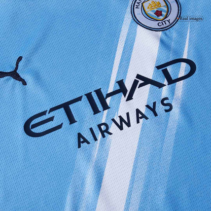 Kit Completo Bambino Manchester City Casa 2025/26 - 3 Pezzi