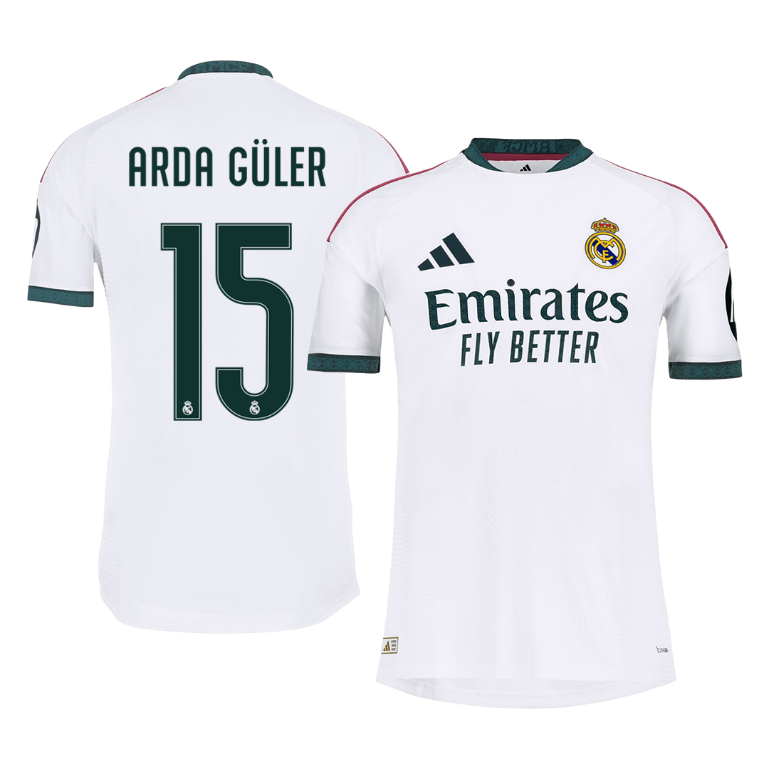 Maglia Gara Real Madrid Casa ARDA GÜLER #15 Uomo 2026/27